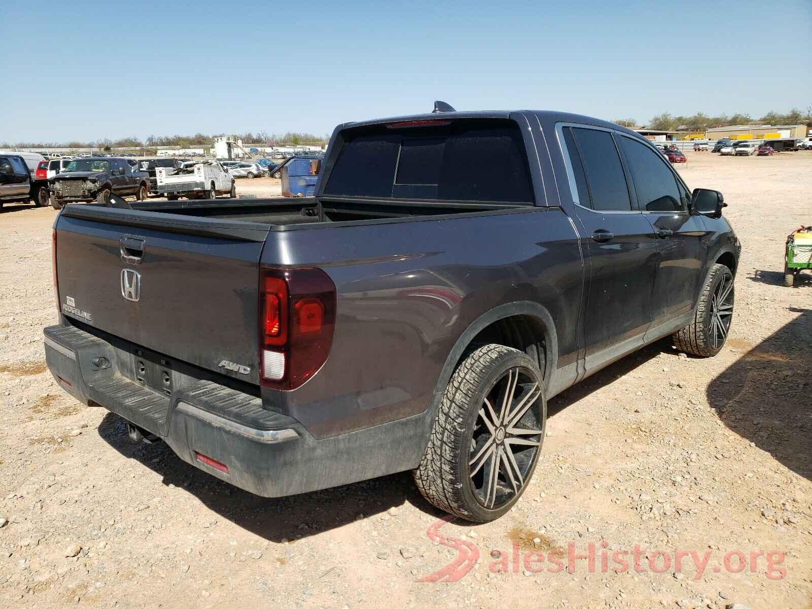 5FPYK3F6XKB038387 2019 HONDA RIDGELINE