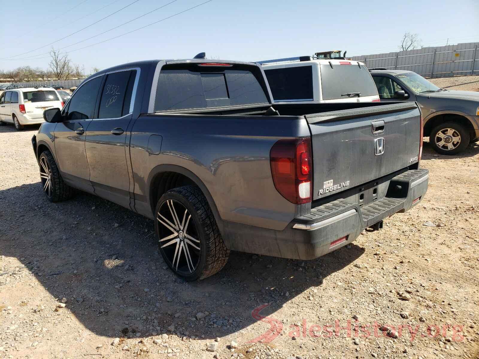 5FPYK3F6XKB038387 2019 HONDA RIDGELINE