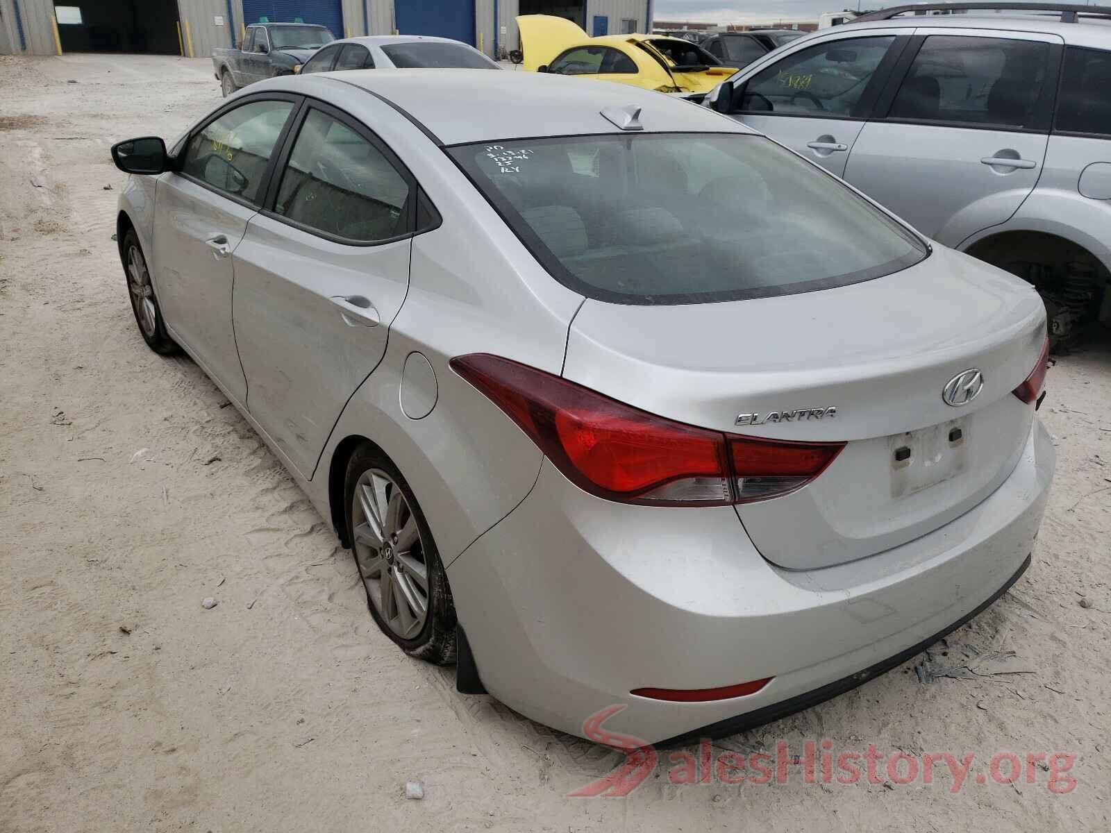 5NPDH4AE8GH725130 2016 HYUNDAI ELANTRA