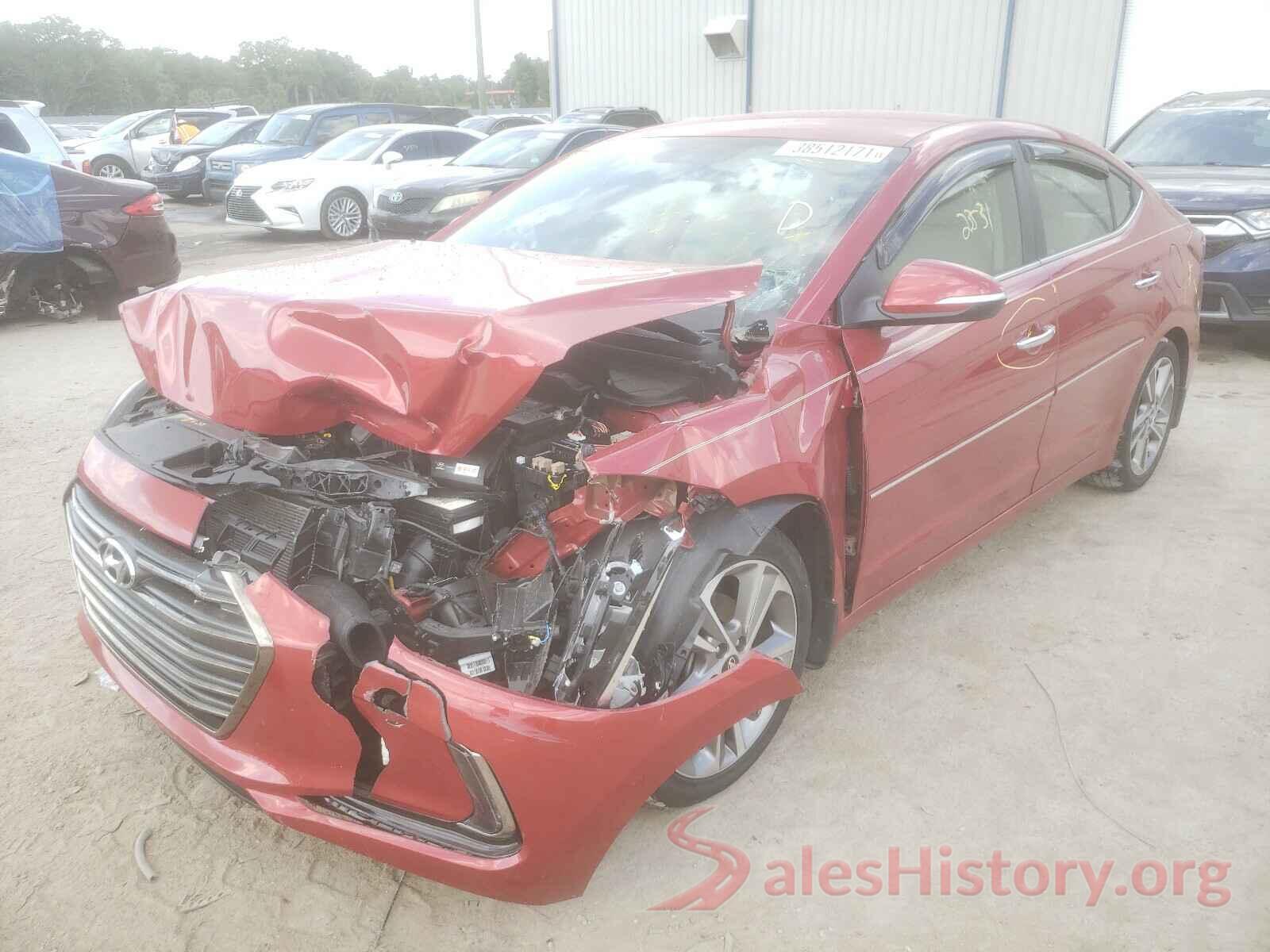 5NPD84LF3HH166125 2017 HYUNDAI ELANTRA