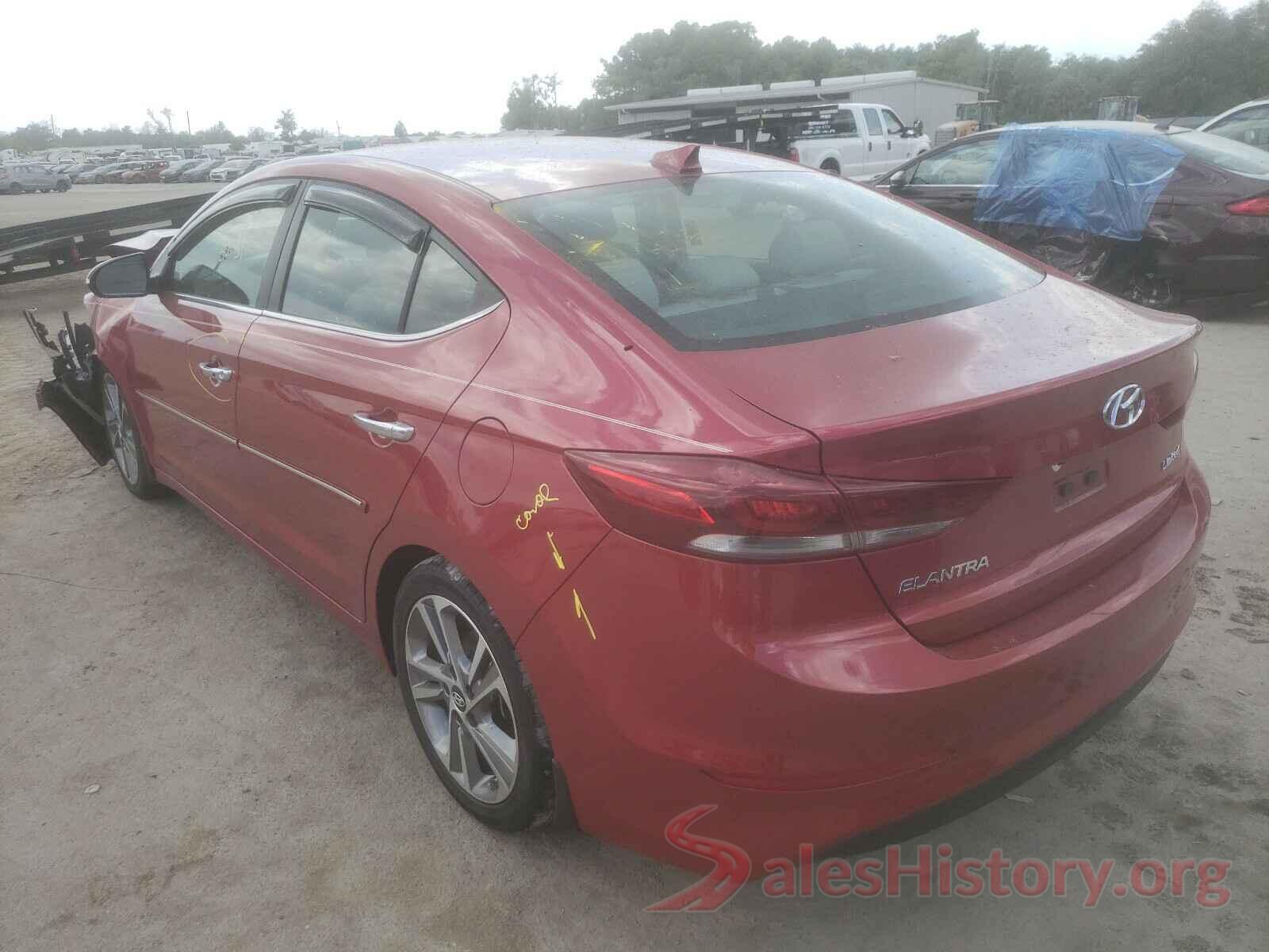 5NPD84LF3HH166125 2017 HYUNDAI ELANTRA