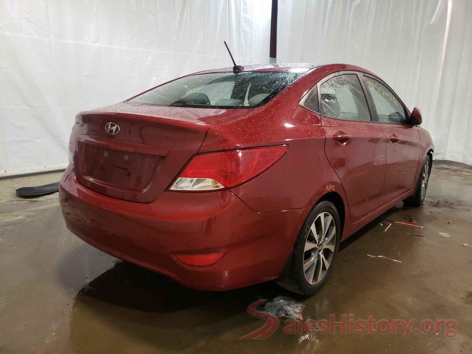 KMHCT4AE3HU380330 2017 HYUNDAI ACCENT