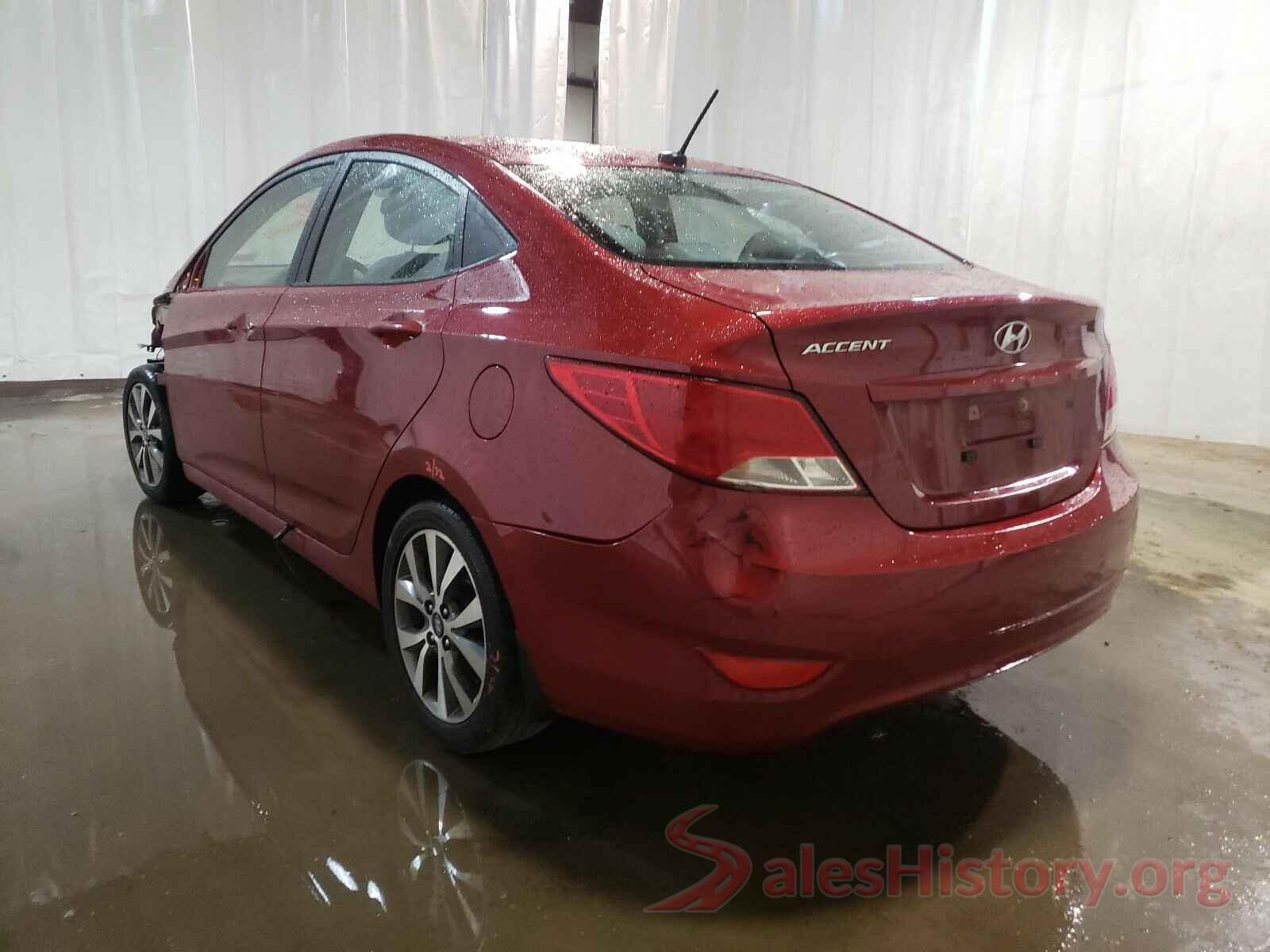 KMHCT4AE3HU380330 2017 HYUNDAI ACCENT