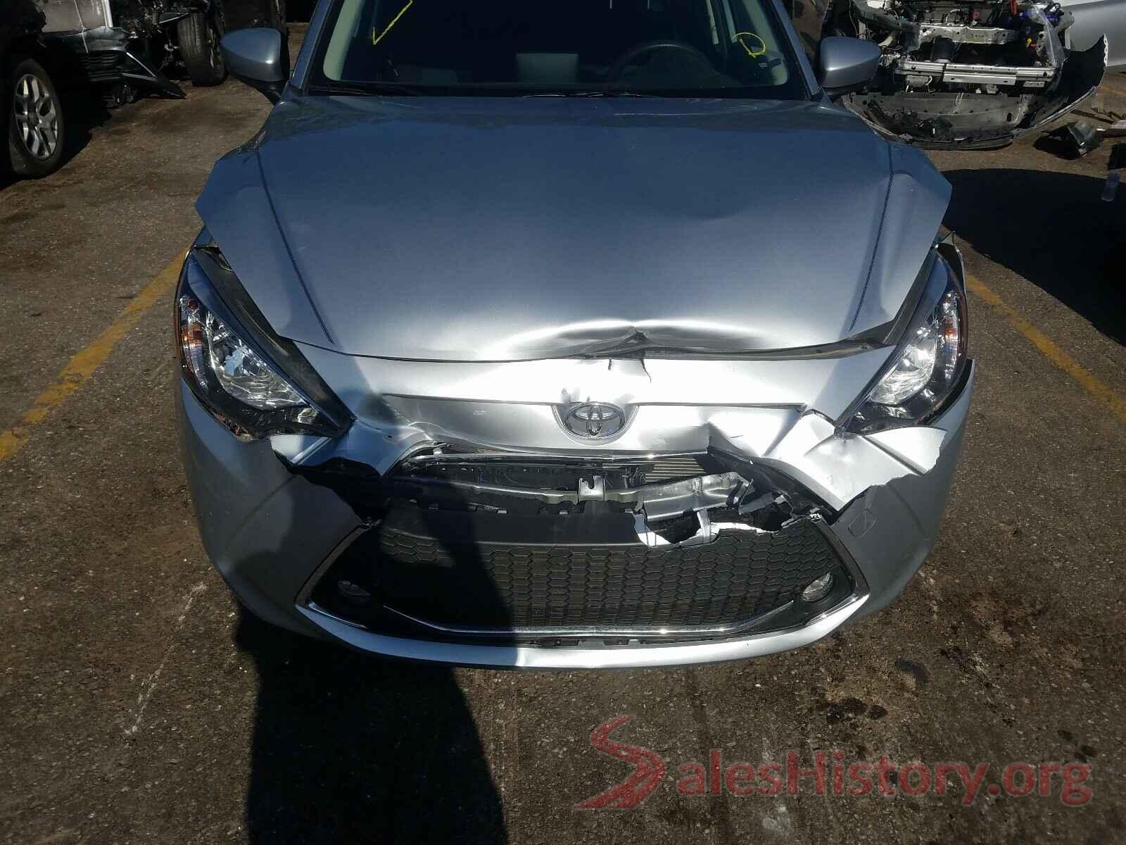 3MYDLBYV0KY510802 2019 TOYOTA YARIS