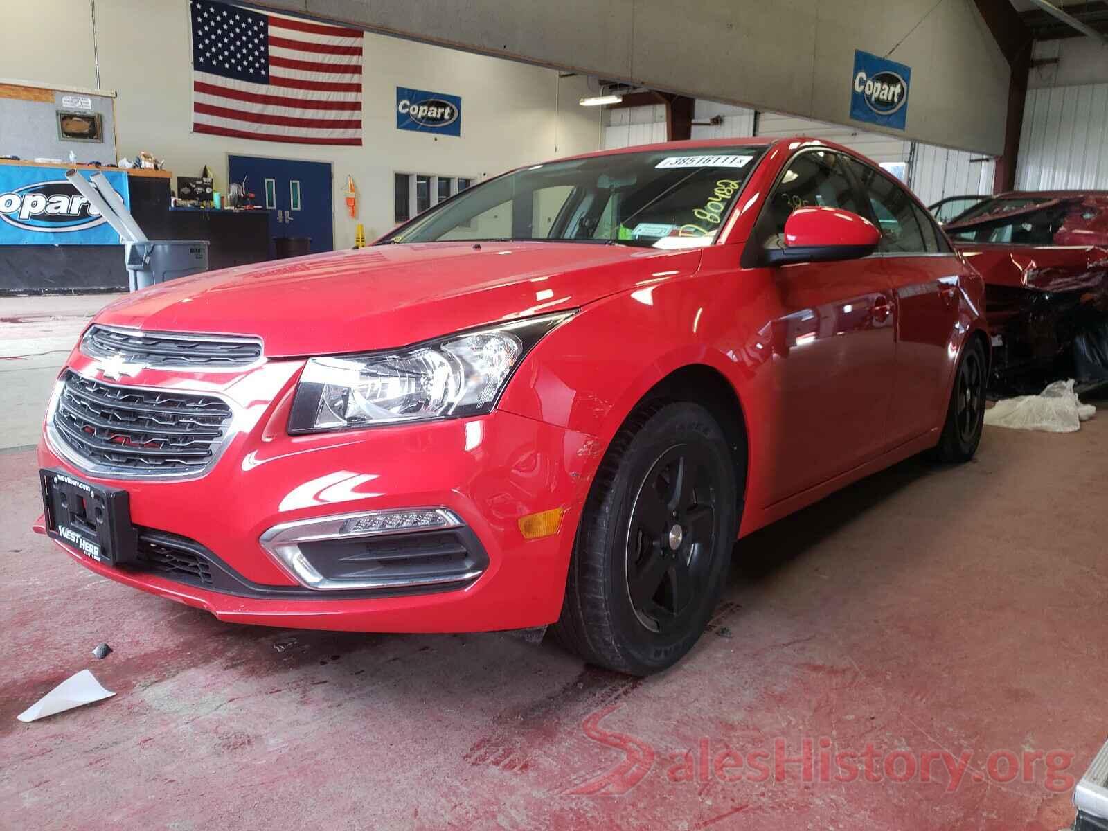 1G1PE5SBXG7101536 2016 CHEVROLET CRUZE