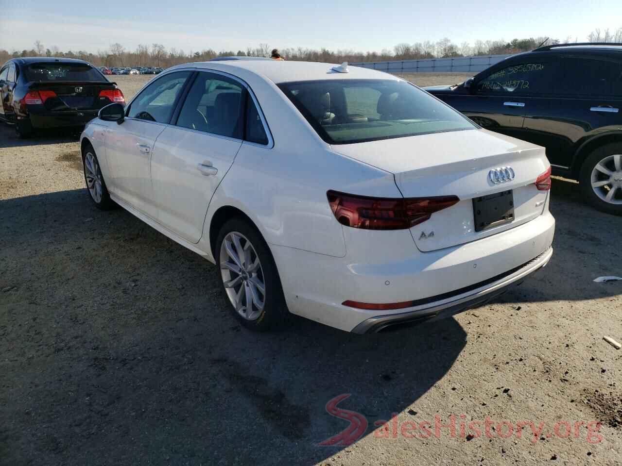 WAUENAF41KN019313 2019 AUDI A4