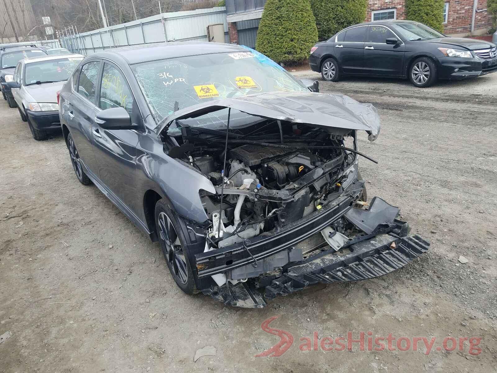 3N1AB7AP0KY380858 2019 NISSAN SENTRA