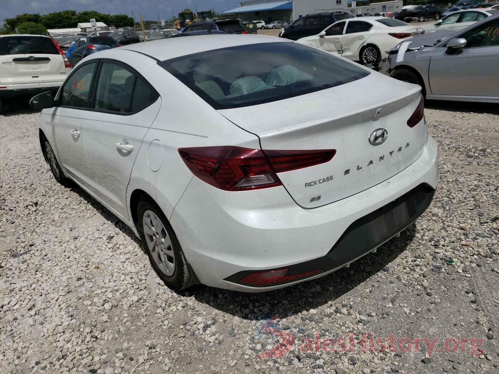 5NPD74LF8KH496708 2019 HYUNDAI ELANTRA