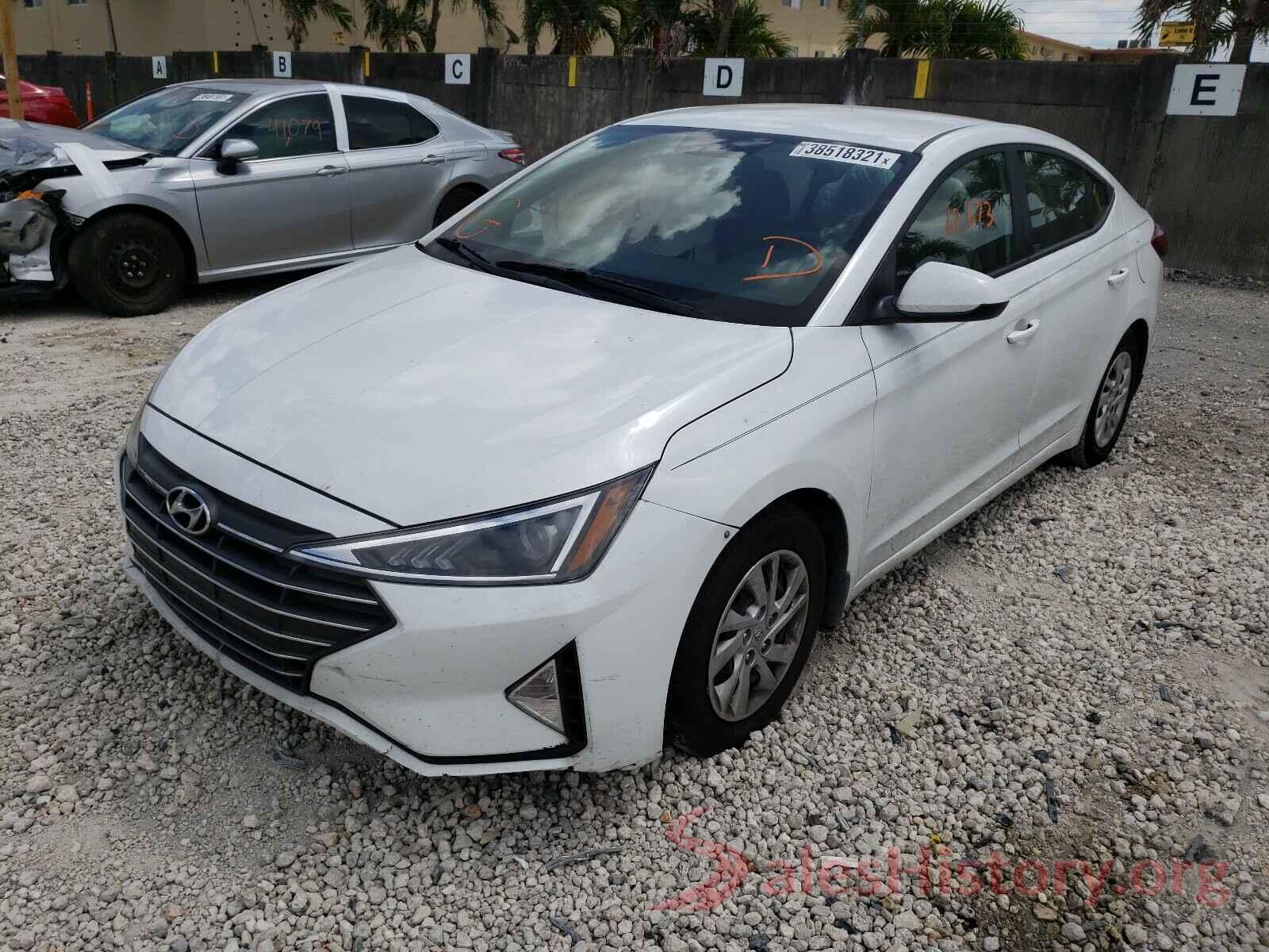 5NPD74LF8KH496708 2019 HYUNDAI ELANTRA