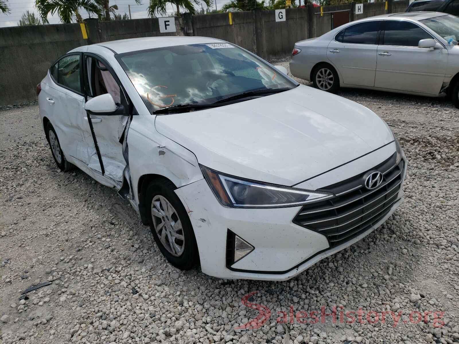 5NPD74LF8KH496708 2019 HYUNDAI ELANTRA