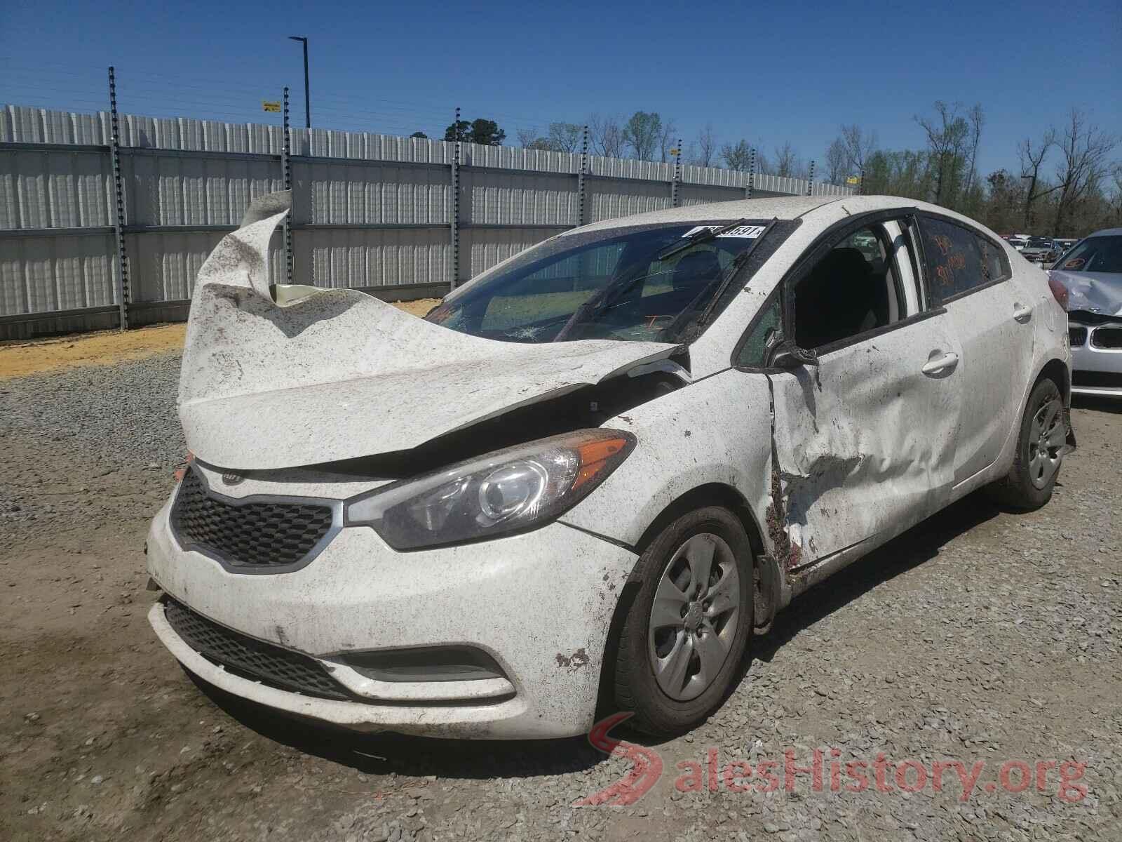 KNAFK4A62G5590579 2016 KIA FORTE