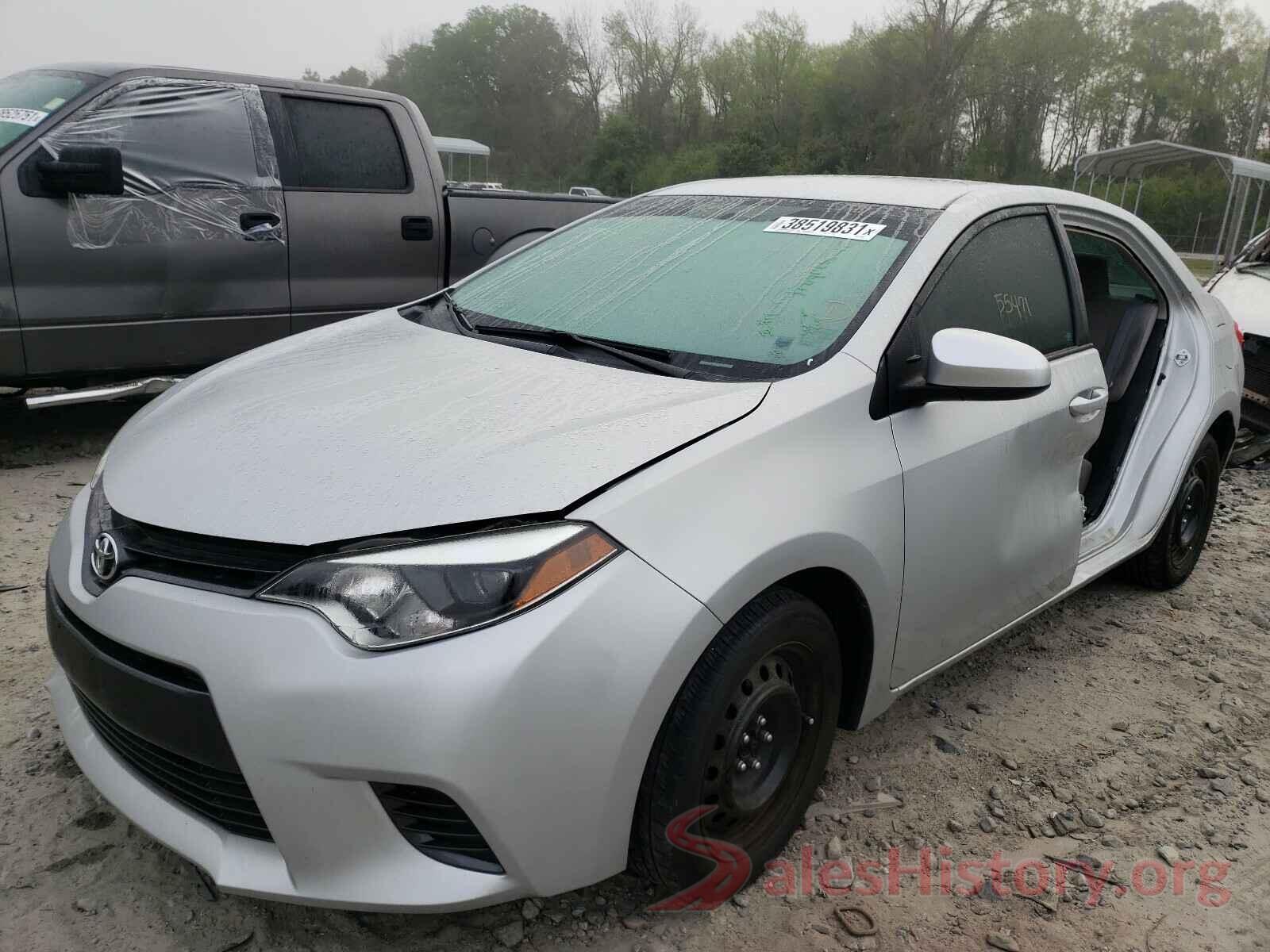 2T1BURHE8GC705467 2016 TOYOTA COROLLA