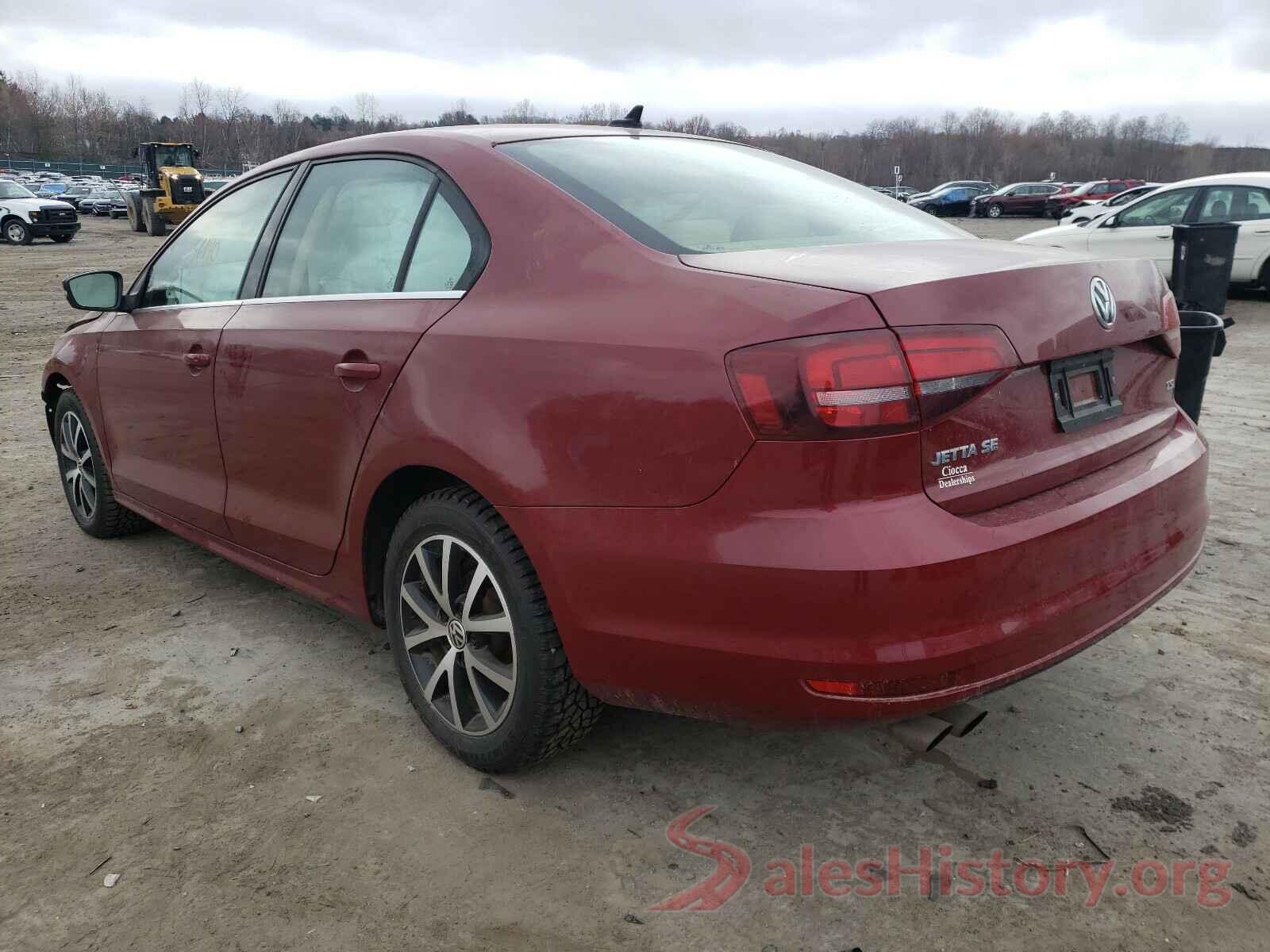 3VWDB7AJ3HM331057 2017 VOLKSWAGEN JETTA