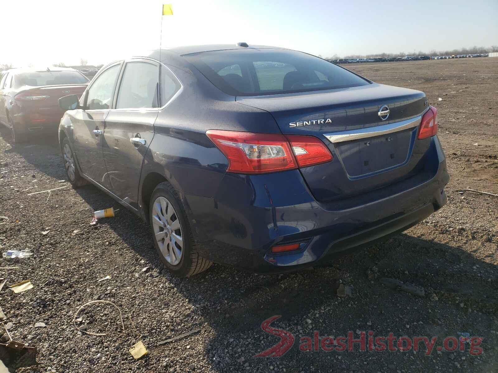 3N1AB7AP0HY342832 2017 NISSAN SENTRA