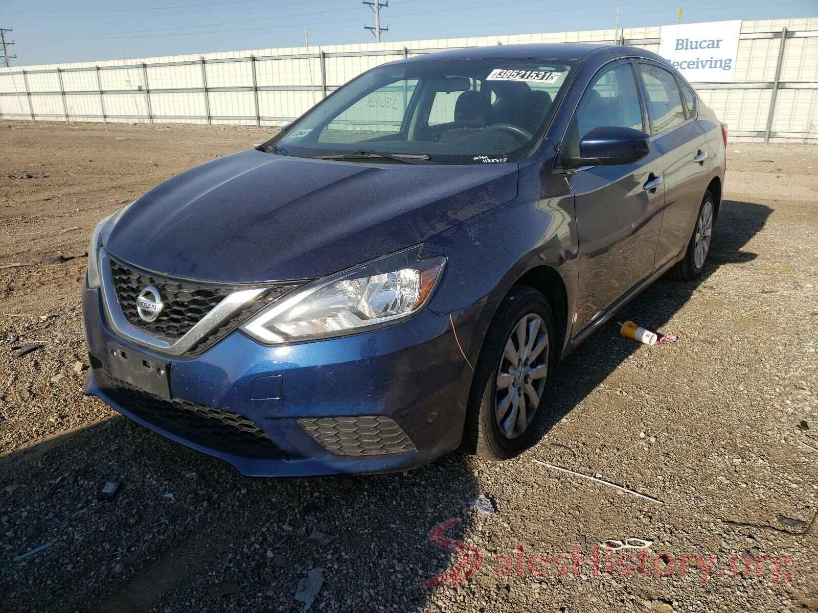 3N1AB7AP0HY342832 2017 NISSAN SENTRA