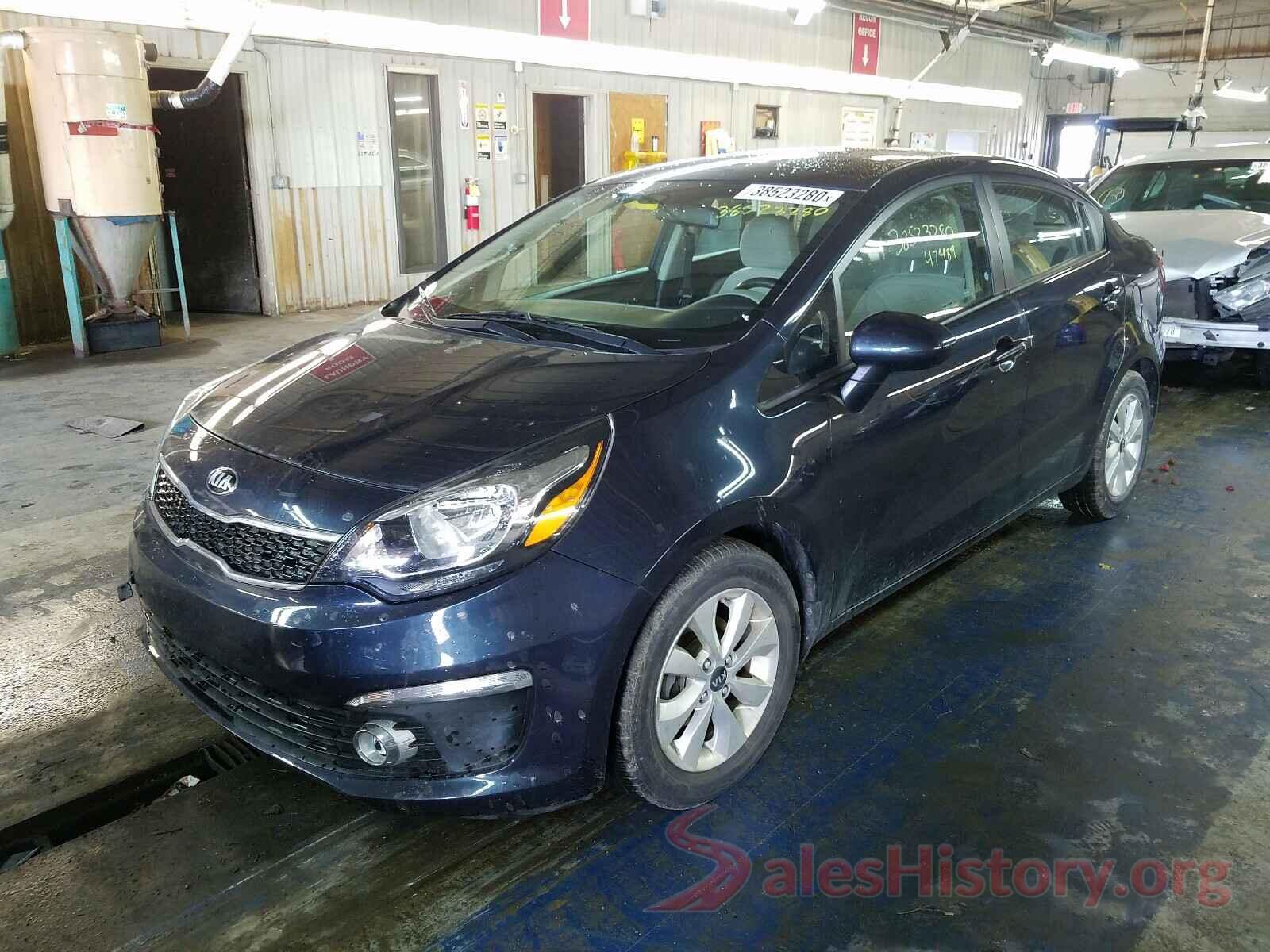 KNADN4A36G6642925 2016 KIA RIO