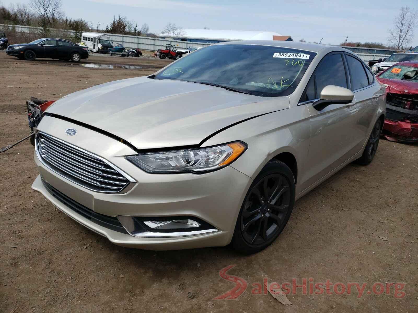 3FA6P0HD1JR160604 2018 FORD FUSION