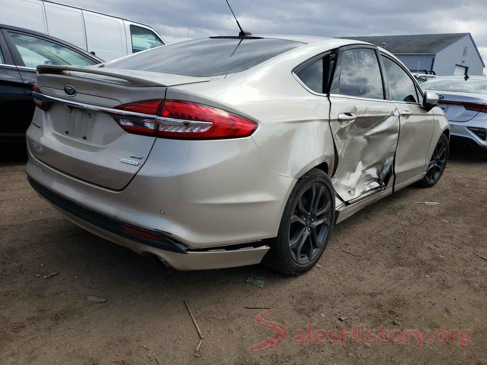 3FA6P0HD1JR160604 2018 FORD FUSION