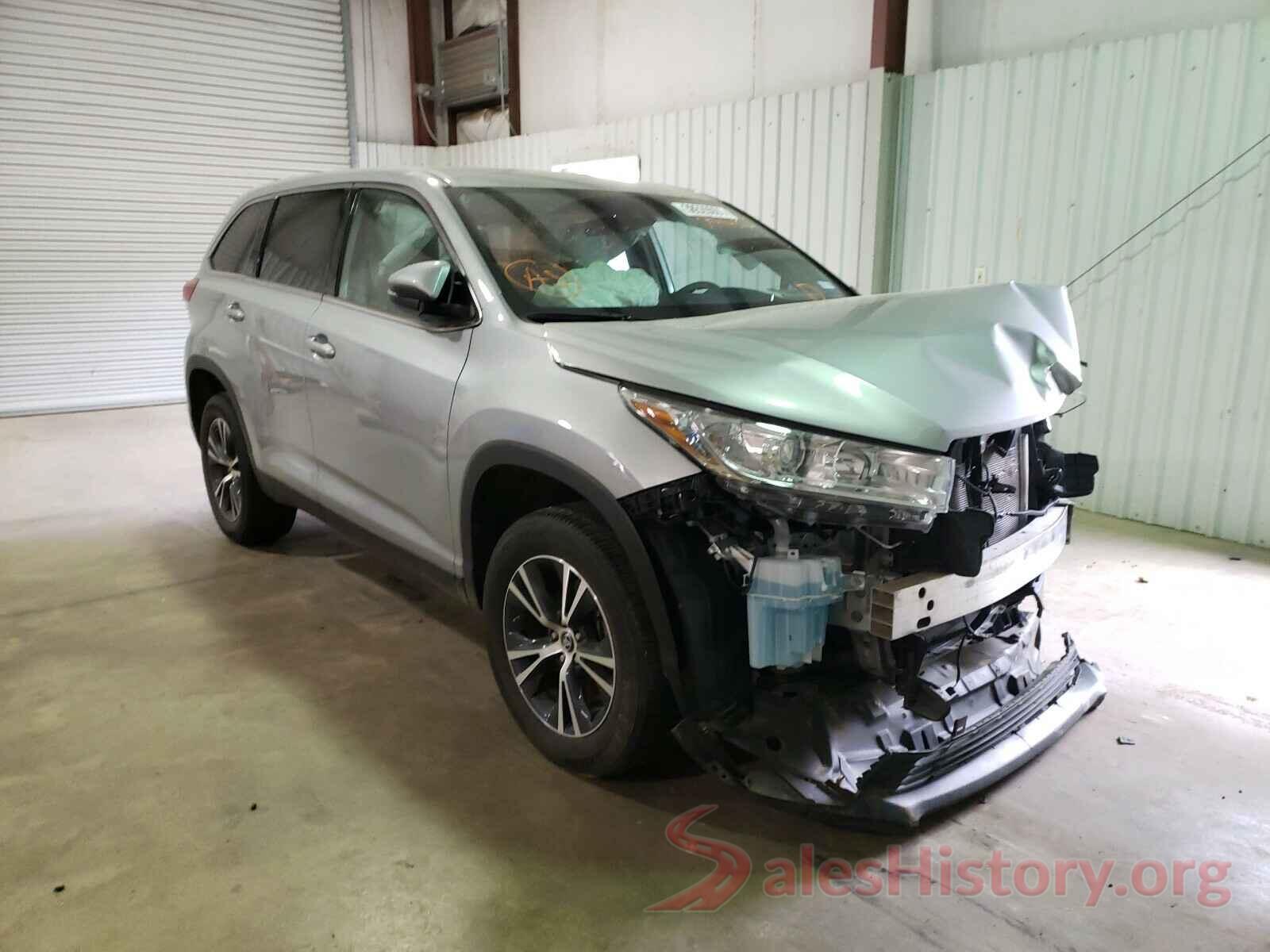 5TDZARFH4KS057453 2019 TOYOTA HIGHLANDER