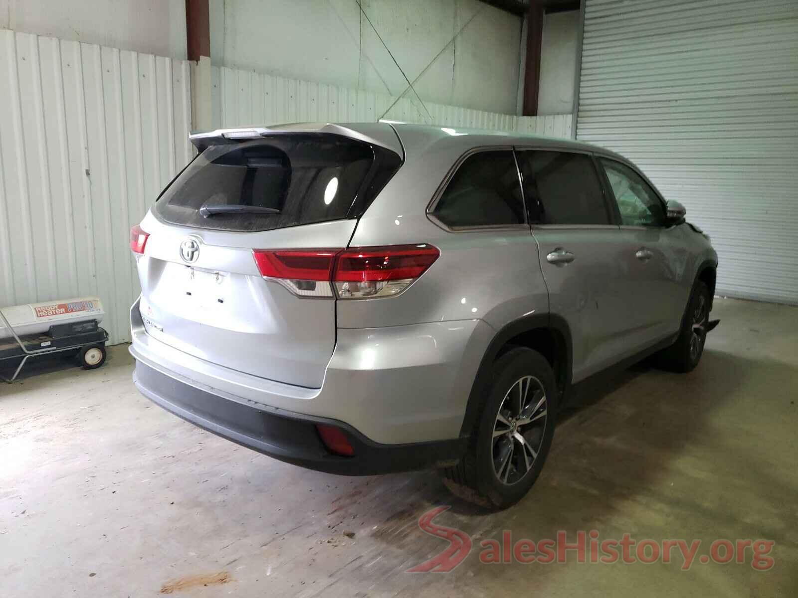 5TDZARFH4KS057453 2019 TOYOTA HIGHLANDER