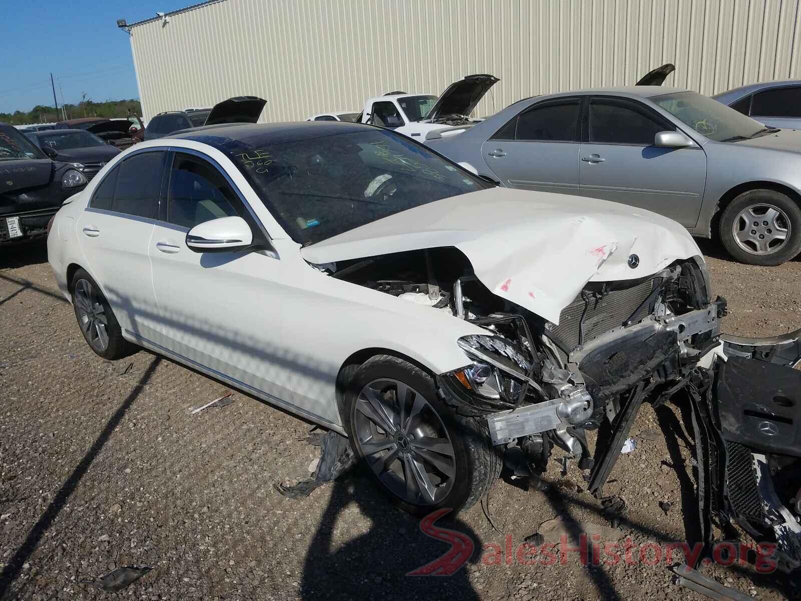 WDDWF4JB3JR390241 2018 MERCEDES-BENZ C CLASS