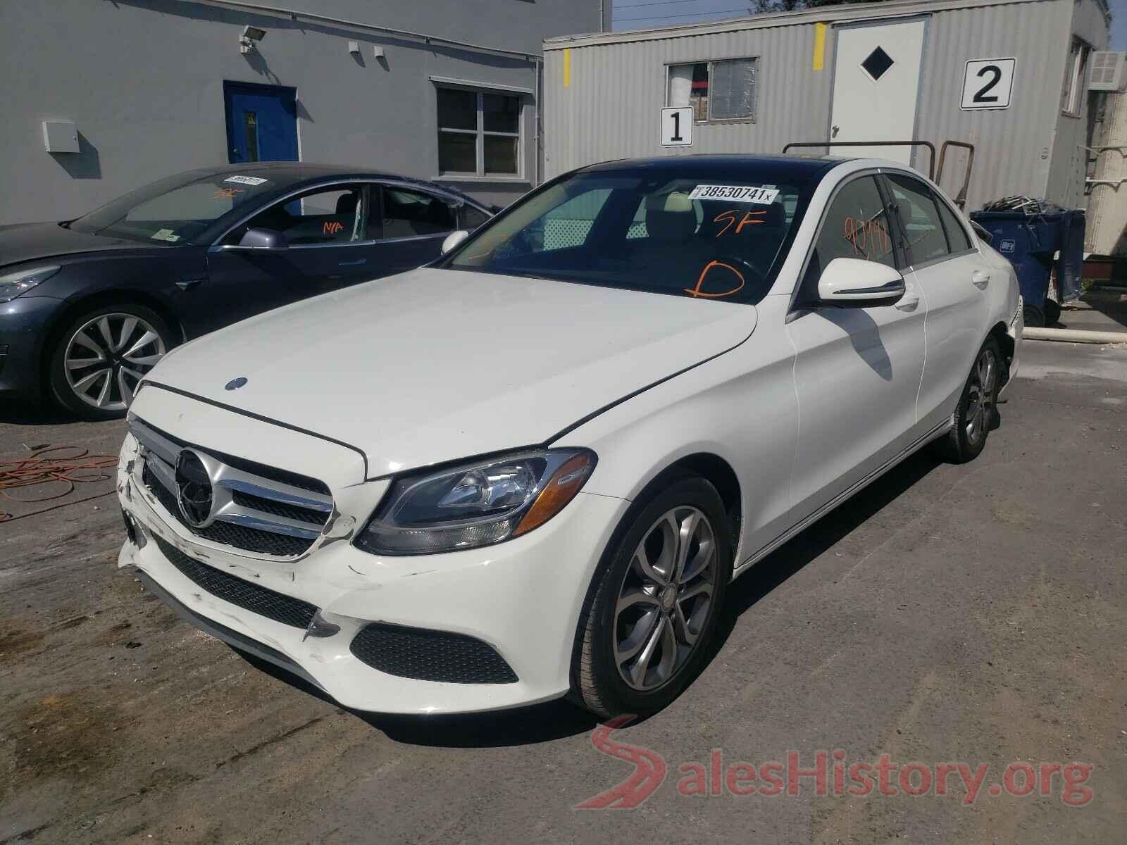 55SWF4JB2GU115533 2016 MERCEDES-BENZ C CLASS