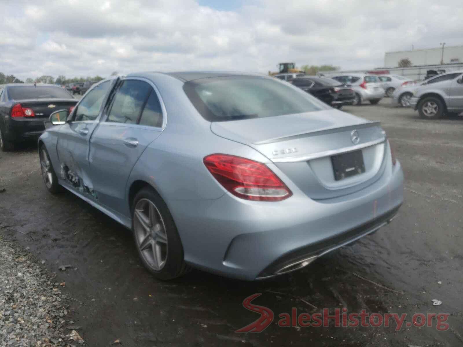 55SWF4KBXGU159424 2016 MERCEDES-BENZ C CLASS