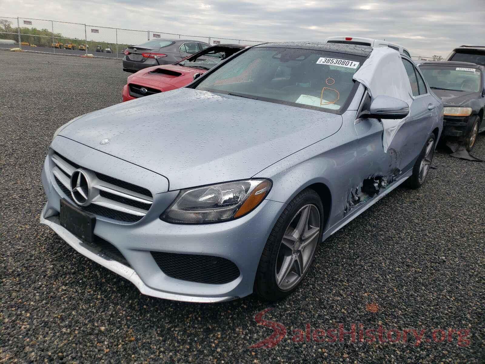 55SWF4KBXGU159424 2016 MERCEDES-BENZ C CLASS