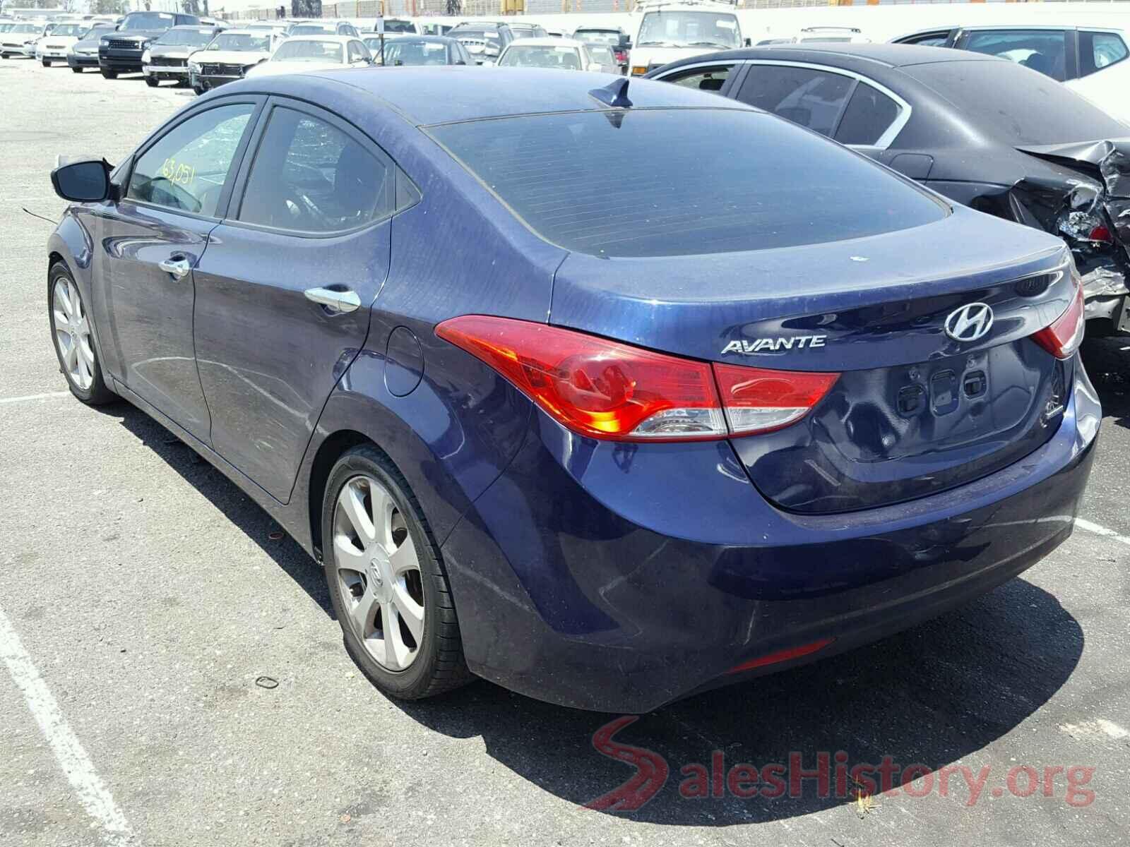 5NPDH4AEXBH054603 2011 HYUNDAI ELANTRA