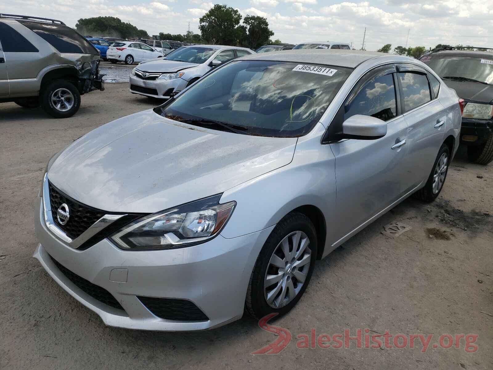 3N1AB7APXGY234054 2016 NISSAN SENTRA