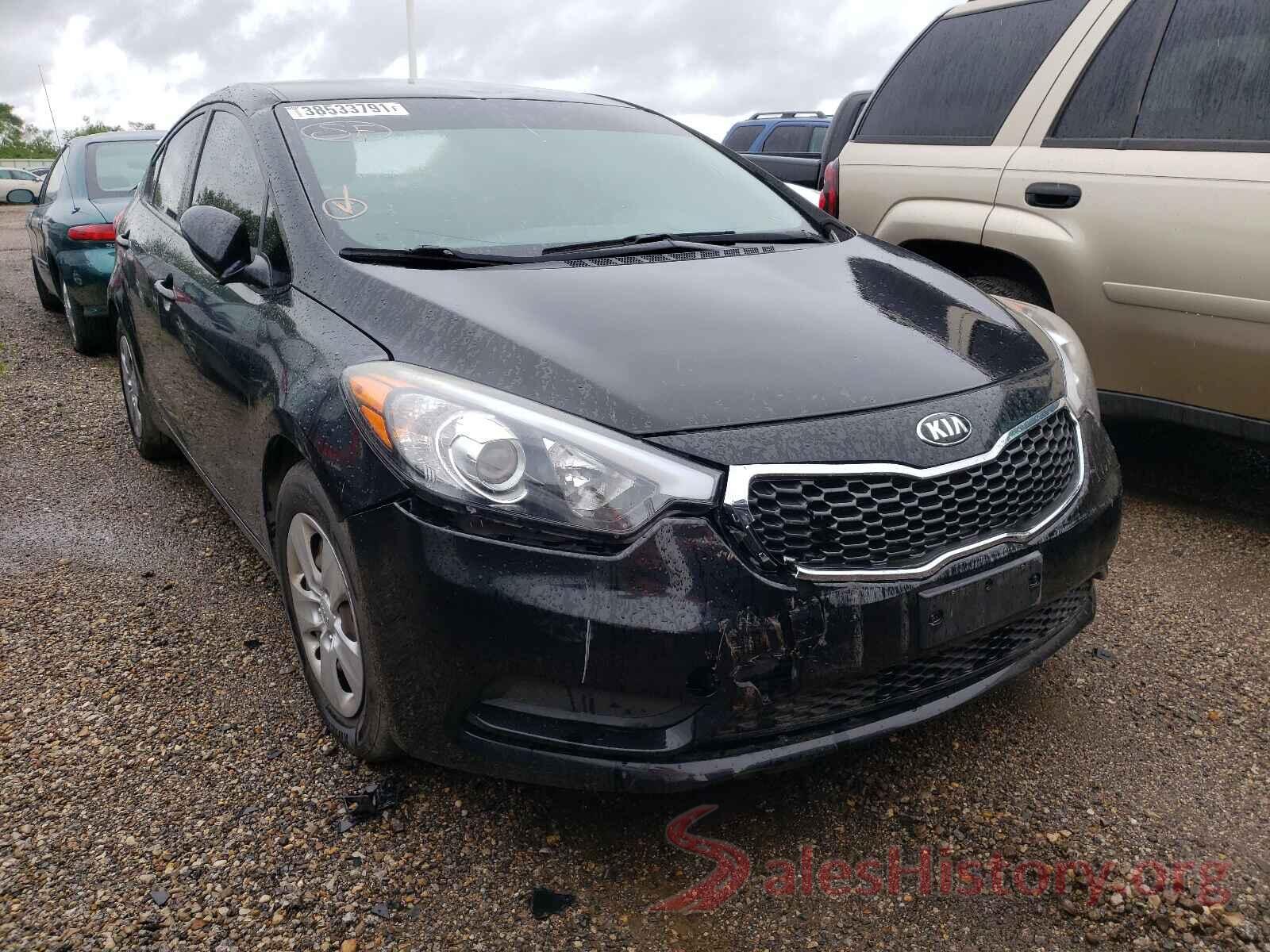 KNAFK4A68G5487411 2016 KIA FORTE