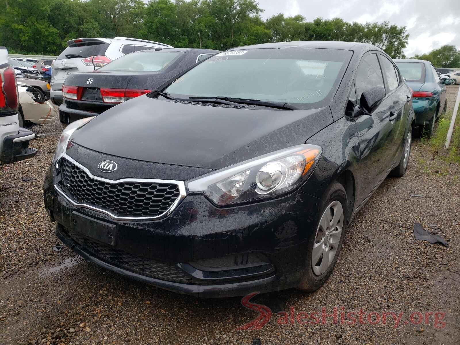 KNAFK4A68G5487411 2016 KIA FORTE