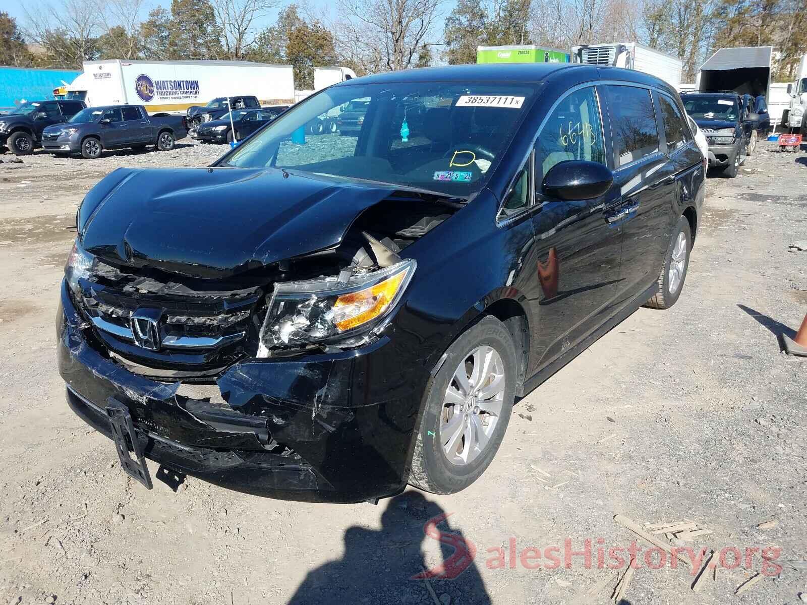 5FNRL5H46GB069807 2016 HONDA ODYSSEY