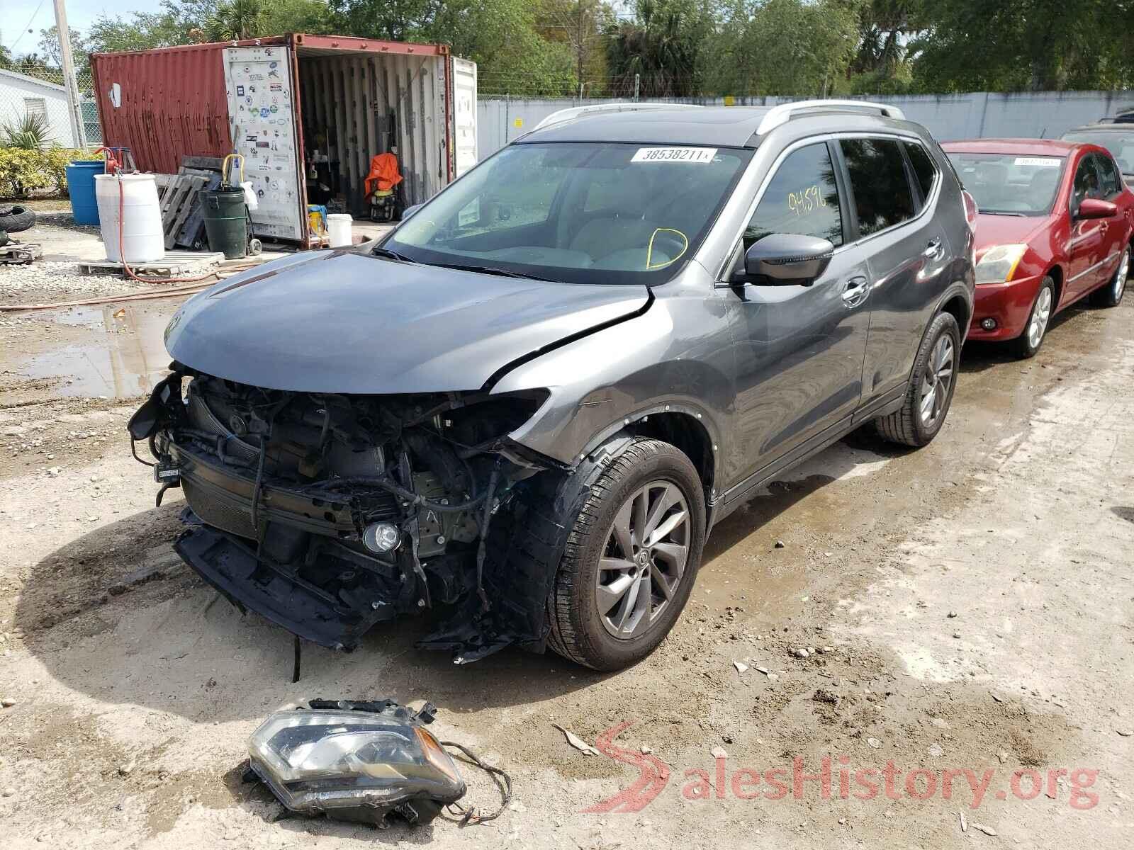 5N1AT2MT4GC751246 2016 NISSAN ROGUE