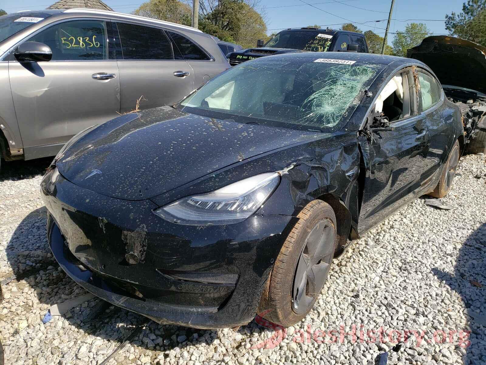 5YJ3E1EA4KF399909 2019 TESLA MODEL 3