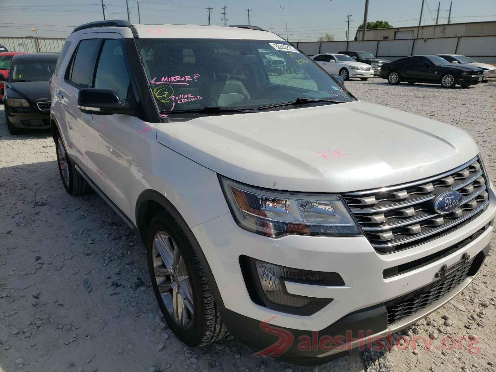 1FM5K7D81GGA25155 2016 FORD EXPLORER