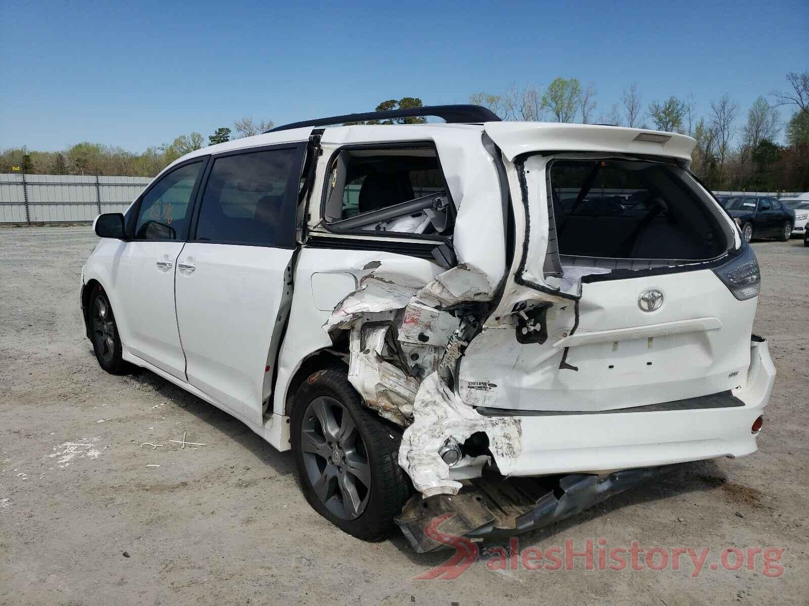 5TDXK3DC3GS756718 2016 TOYOTA SIENNA