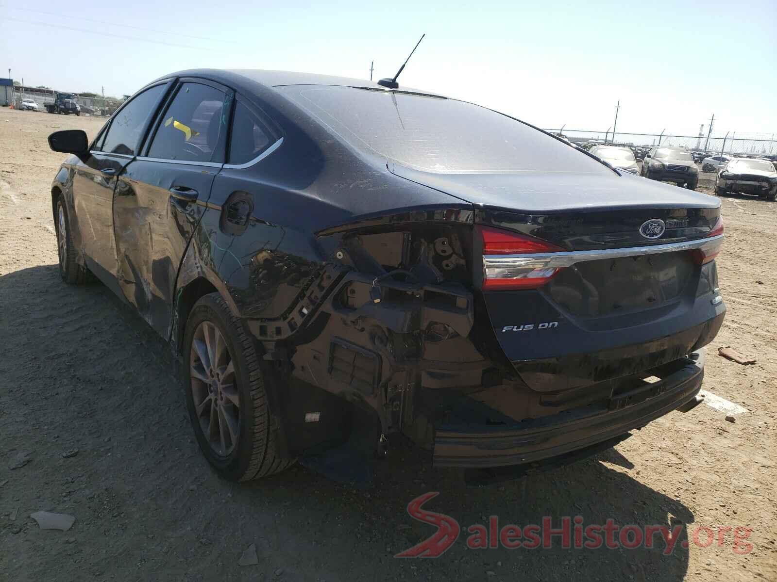 3FA6P0HDXHR350444 2017 FORD FUSION