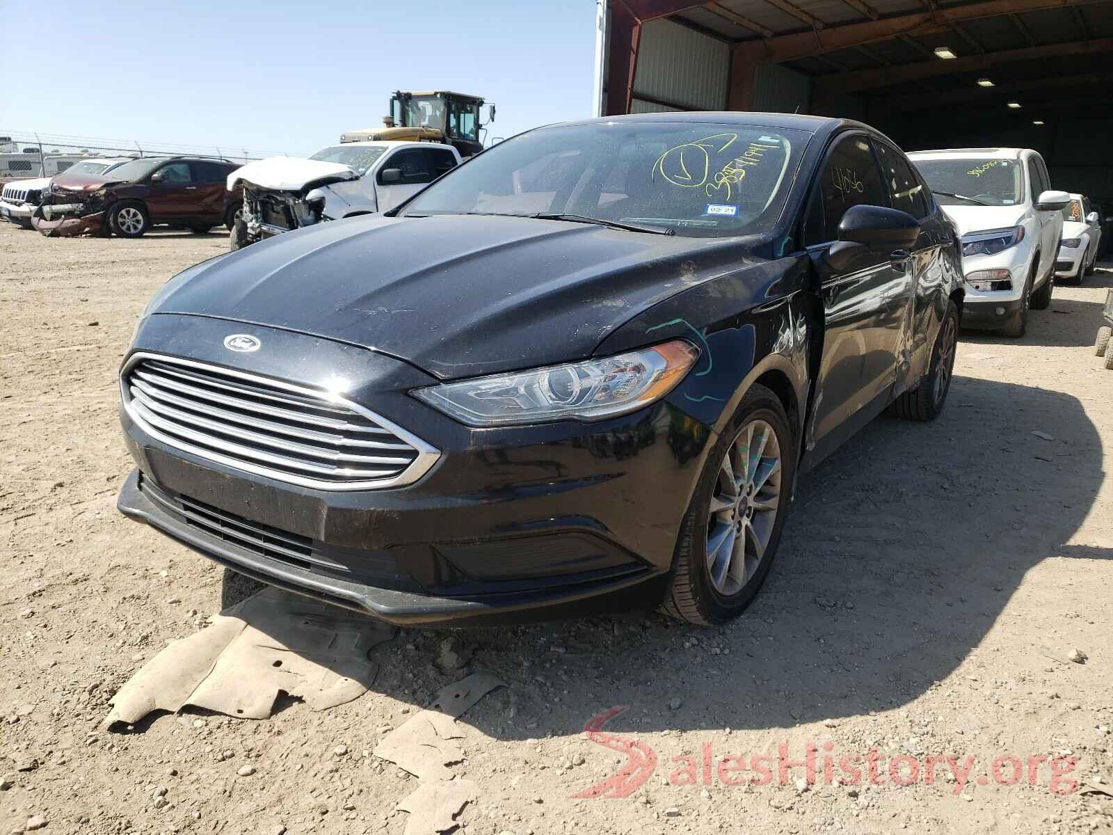 3FA6P0HDXHR350444 2017 FORD FUSION