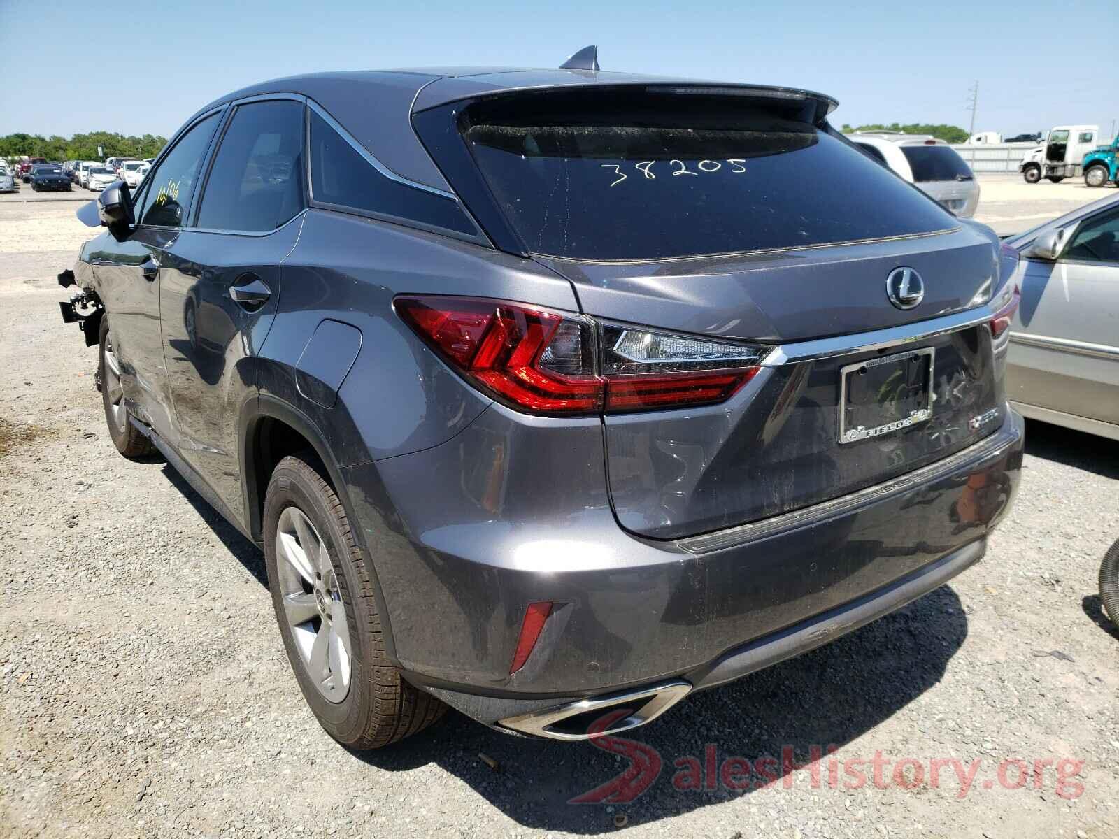 2T2ZZMCA8KC138205 2019 LEXUS RX350