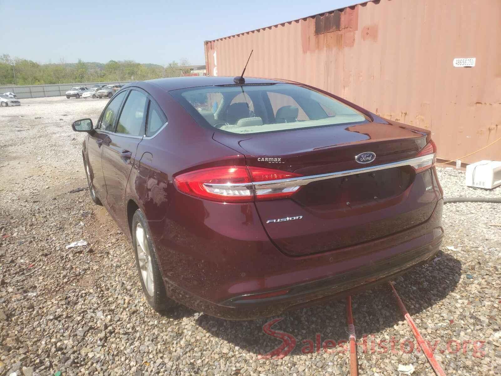 3FA6P0H77JR237762 2018 FORD FUSION