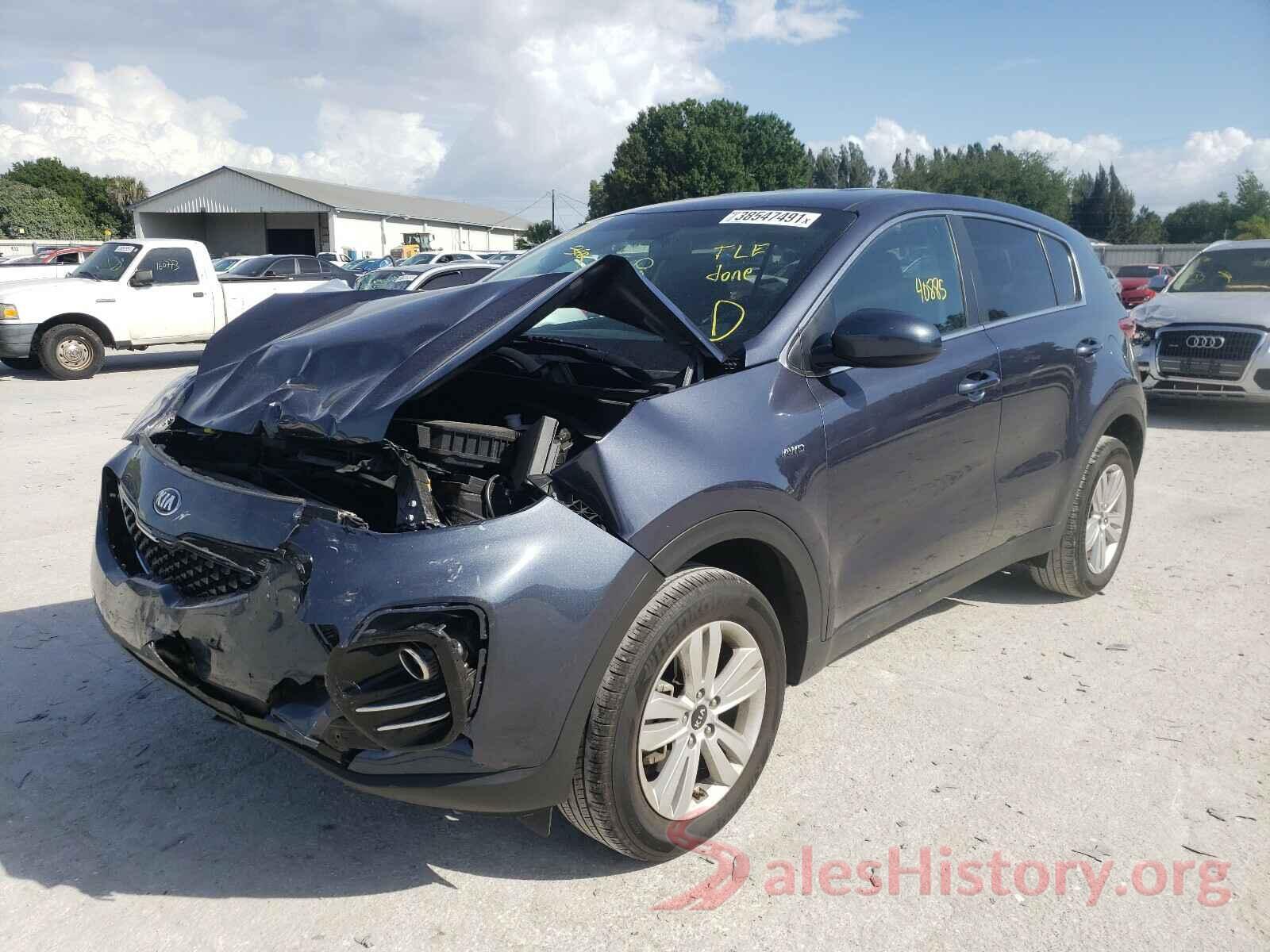 KNDPMCACXK7560972 2019 KIA SPORTAGE