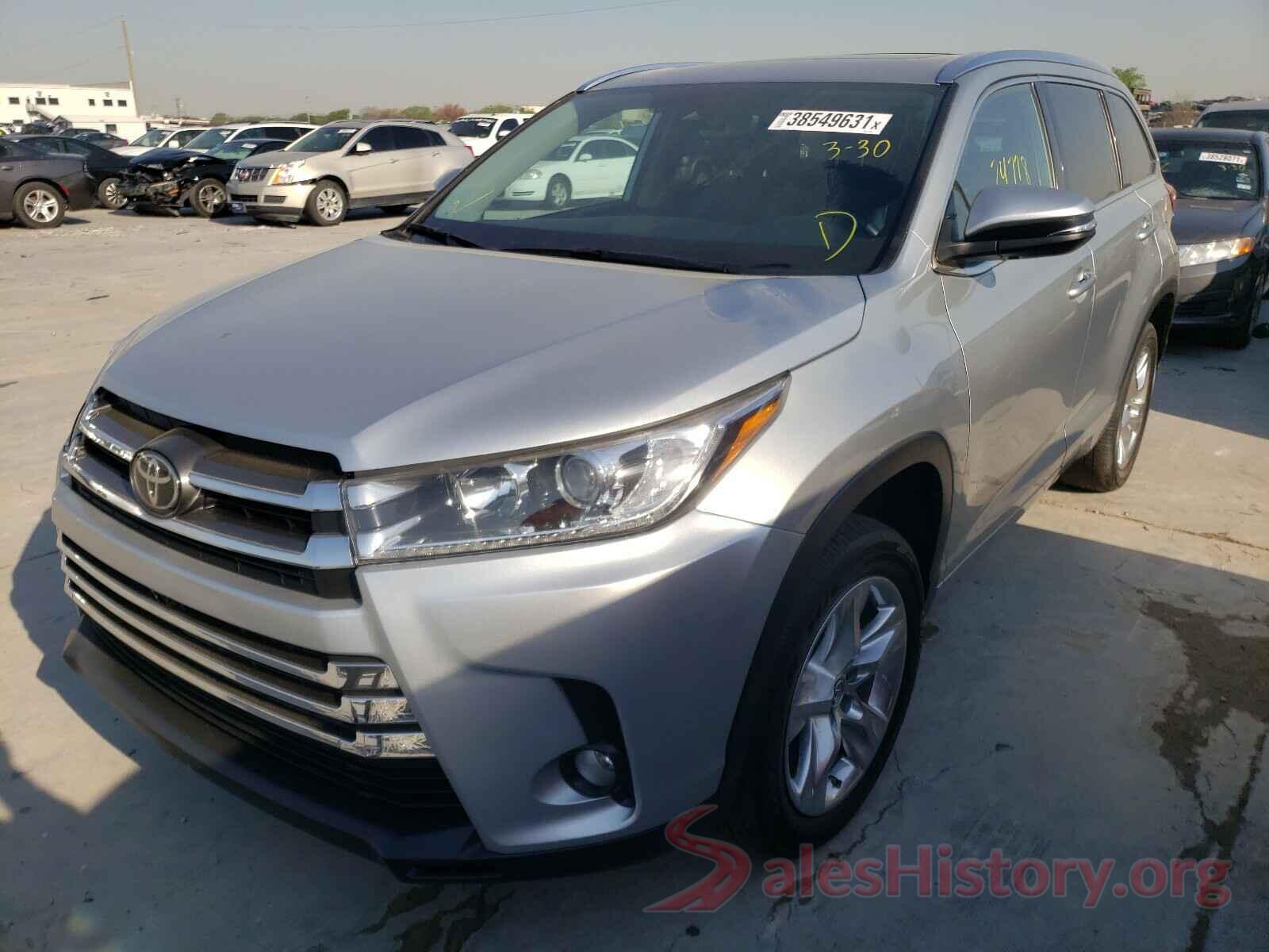 5TDYZRFH9KS331203 2019 TOYOTA HIGHLANDER