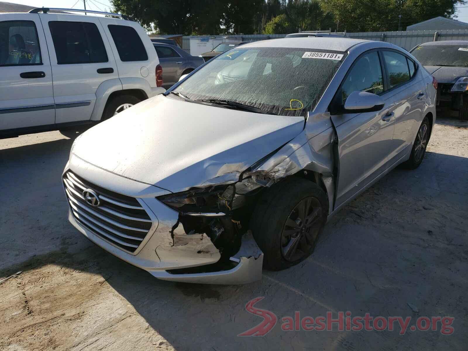 5NPD84LF5JH381673 2018 HYUNDAI ELANTRA