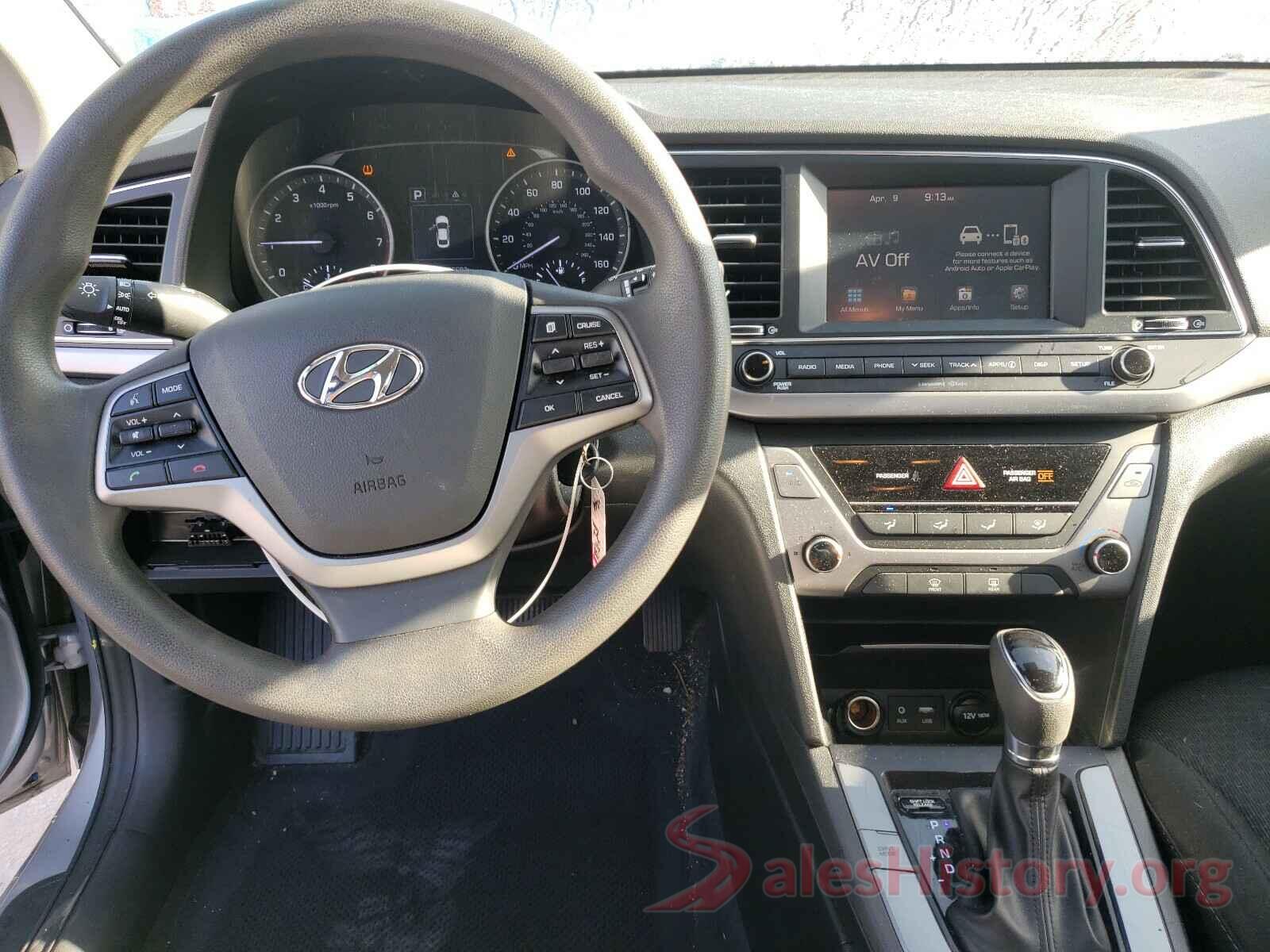 5NPD84LF5JH381673 2018 HYUNDAI ELANTRA