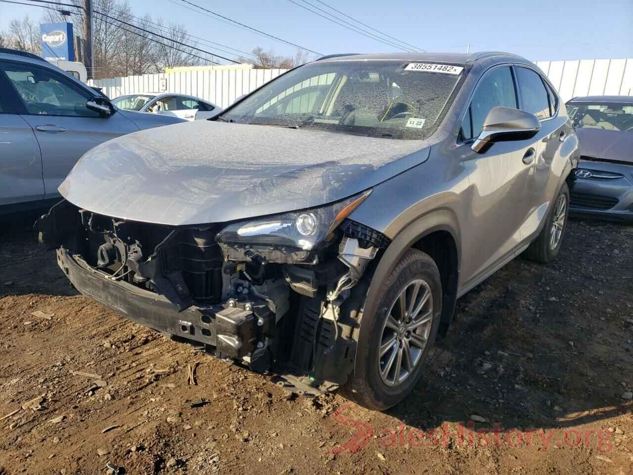 JTJBARBZXH2100397 2017 LEXUS NX