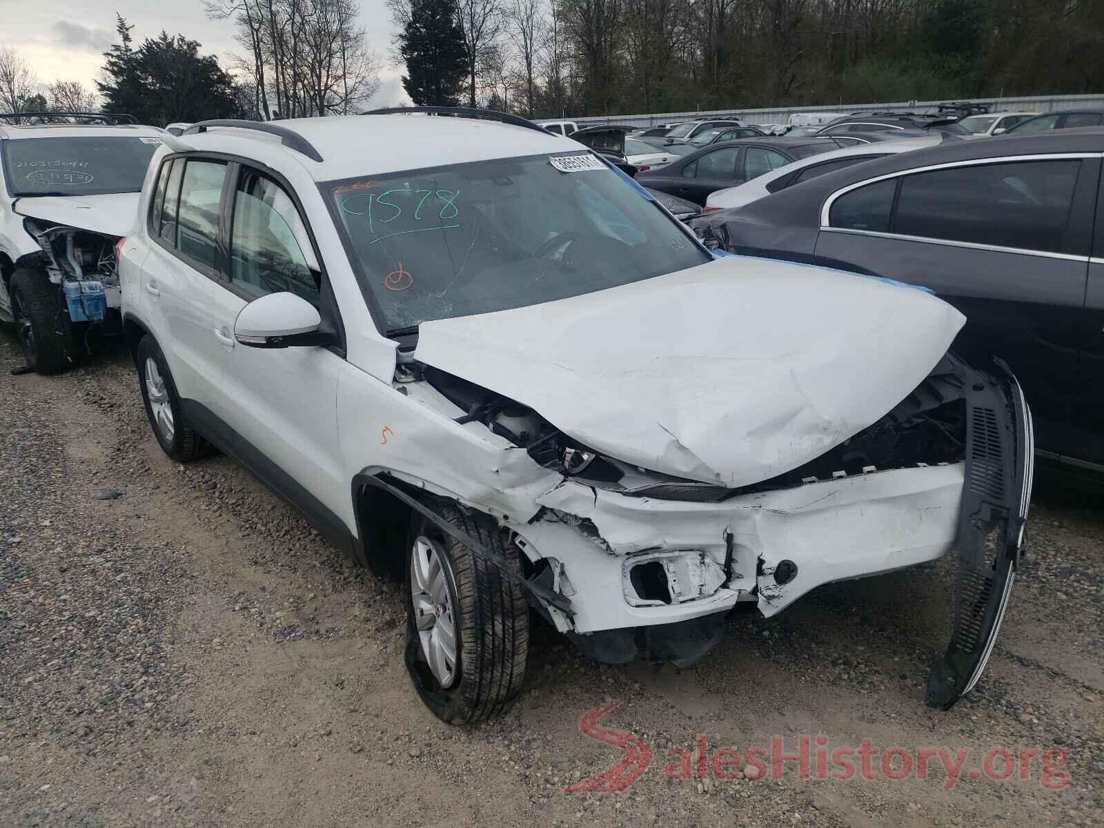 WVGBV7AXXHW512125 2017 VOLKSWAGEN TIGUAN