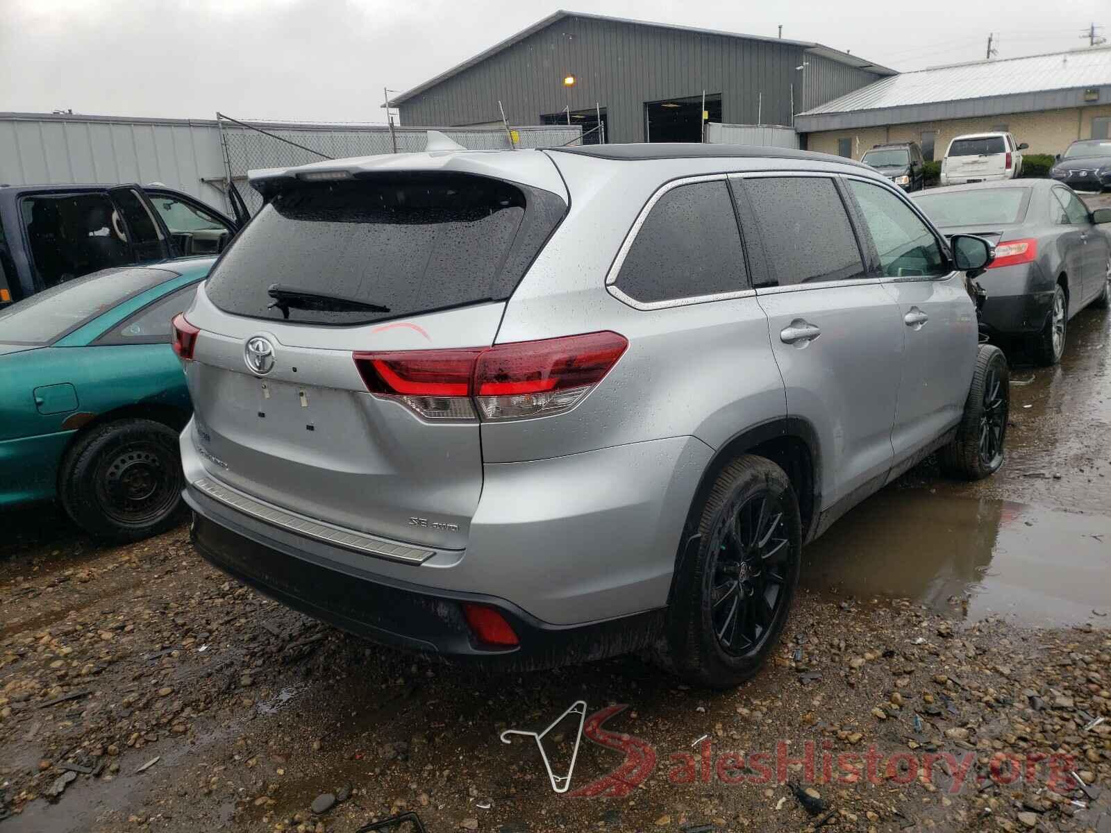 5TDJZRFH0KS625767 2019 TOYOTA HIGHLANDER