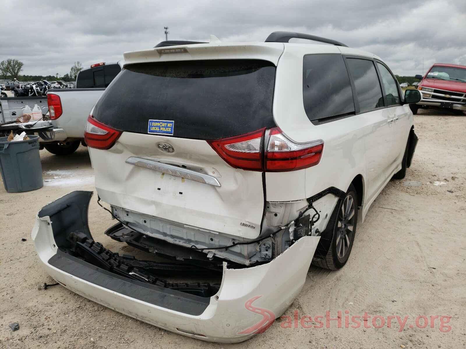 5TDYZ3DC2JS964953 2018 TOYOTA SIENNA