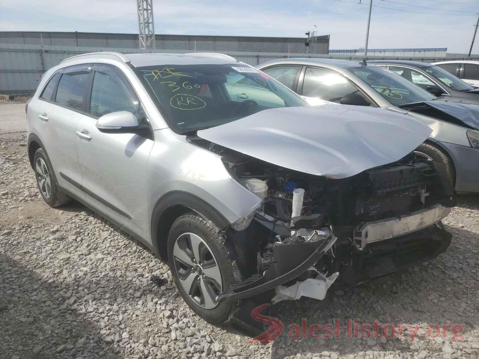 KNDCC3LC5H5065307 2017 KIA NIRO